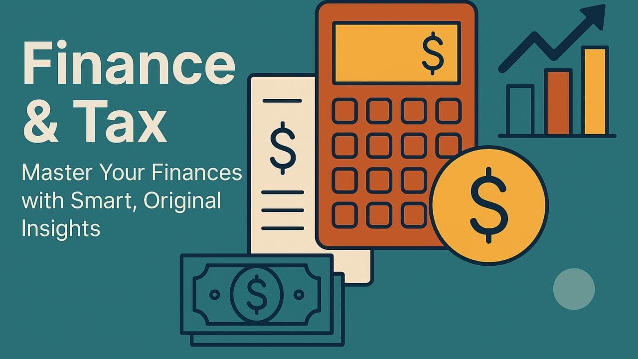 Finance and Tax - Smart, Original Financial Guidance